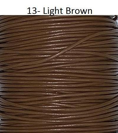  Round Leather Cord 1.5 mm String, 27 Yards Rope for Jewelry  Making, Bracelets, Necklaces, Kumihimo Braiding, Wraps, Crafts, Hobby, and  DIY Projects - Distressed Red Brown