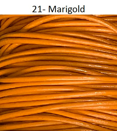 Metallic 2mm Leather Cords, Round Leather Cording Qty 4 Yards or 24 Yard  Spool, 12 Feet or 72 Feet Gray, Brown, Yellow Orange and Red 