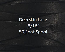 Vegan Leather Lacing - 50 Yard Spools in 3/32 - 1/8 width