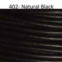 Round Leather Cord, 4.0 mm, 25 Meter Spool - Leather Cord and More, Round Leather Cord, 4.0mm - Leather Cord