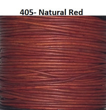 Round Leather Cord, 1.0mm, 50 Meter Spool - Leather Cord and More, Round Leather Cord, 1.0mm - Leather Cord
