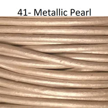 Round Leather Cord, 2.0mm, 50 Meter Spool - Leather Cord and More, Round Leather Cord, 2.0mm - Leather Cord