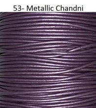 Round Leather Cord, 0.5mm, 50 Meter Spool - Leather Cord and More, Round Leather Cord, 0.5mm - Leather Cord